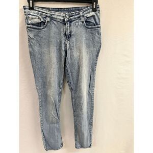 Guess Jeans Enjoy! Los Angeles Womens Flame Resistant Jeans Light Wash